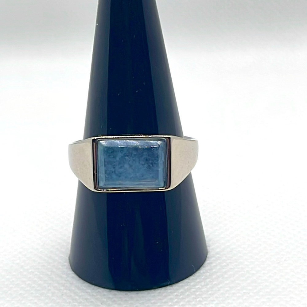 Miansai Chalcedony Ring Sterling Silver